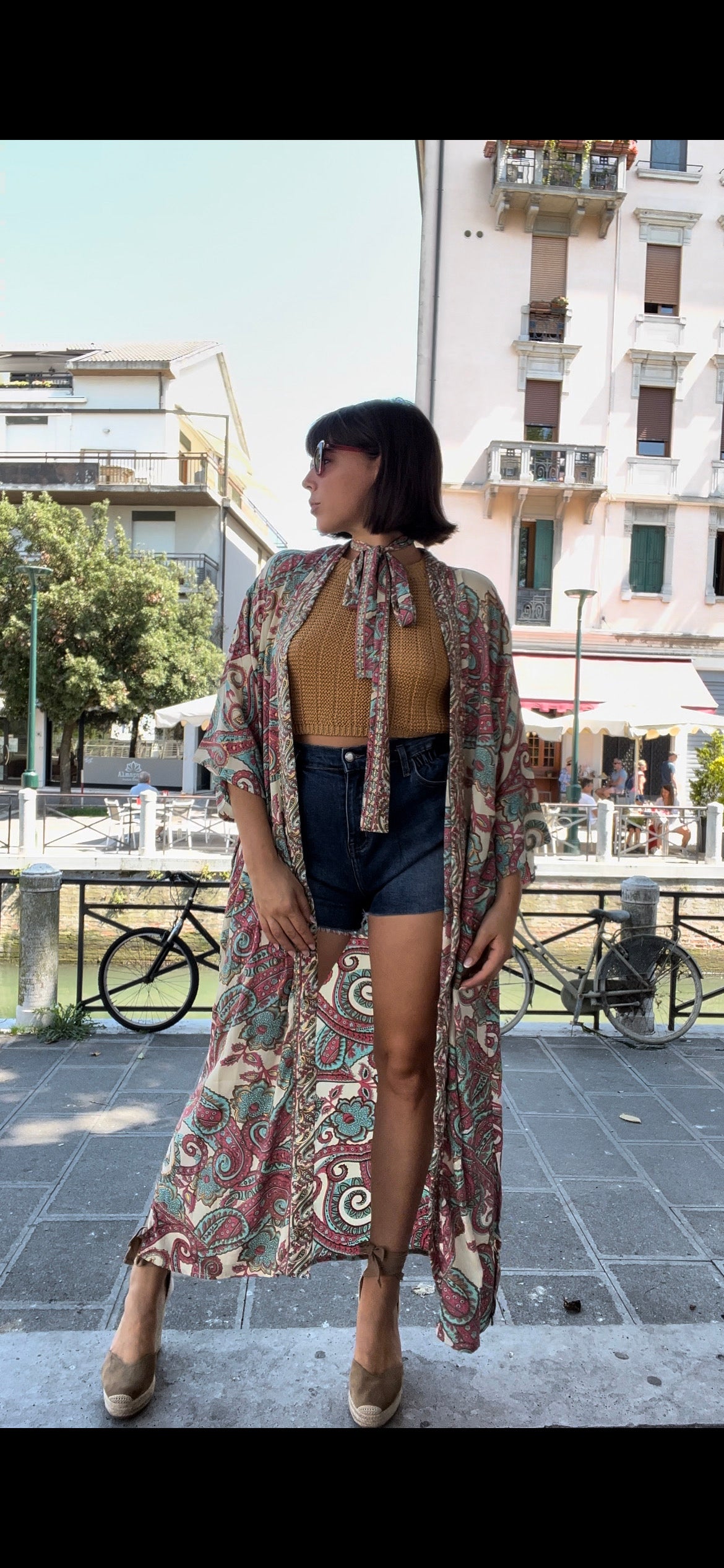 crochet kimono